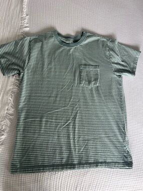 Katin Striped Pocket Tee - blue & white